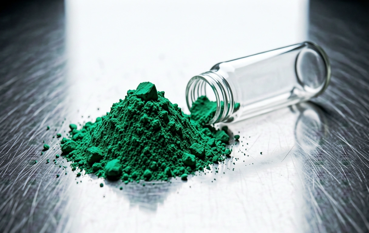 Macro view of high-purity crystalline supplement
